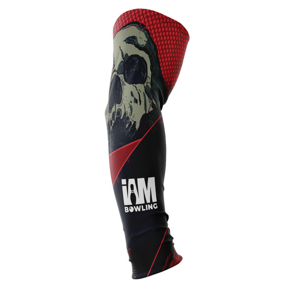 Black Skull Slash Arm Sleeve