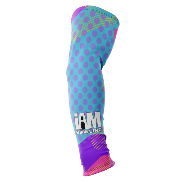 Blue Polka Dot Fusion Arm Sleeve