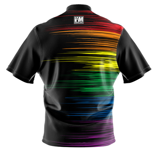 Build Your Own Rainbow Brushstrokes Bowling Jersey