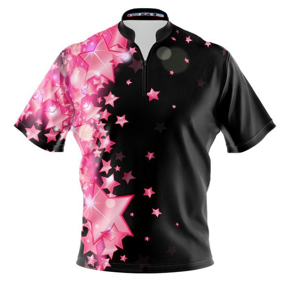 Build Your Own Pink Stars Bowling Jersey