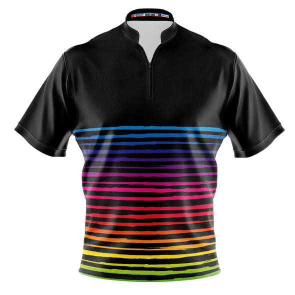 Build Your Own Rainbow Stripes Bowling Jersey