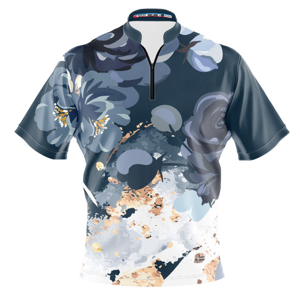 Build Your Own Azure Blossom Bowling Jersey