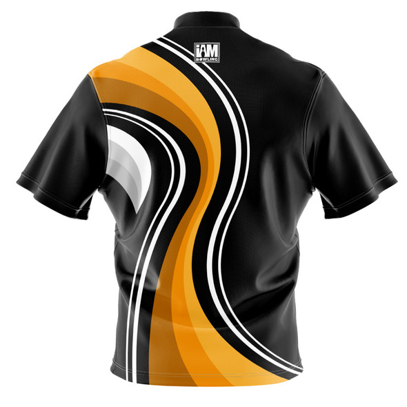 Build Your Own Orange Ripple Bowling Jersey