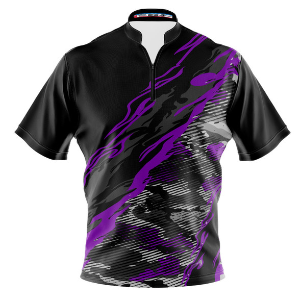 Build Your Own Violet Camouflage Bowling Jersey