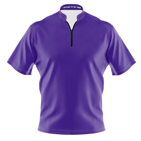 Build Your Own Solid Purple Bowling Jersey