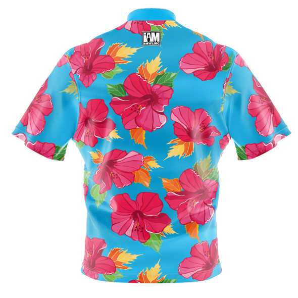 Build Your Own Tropical Blossom Bowling Jersey