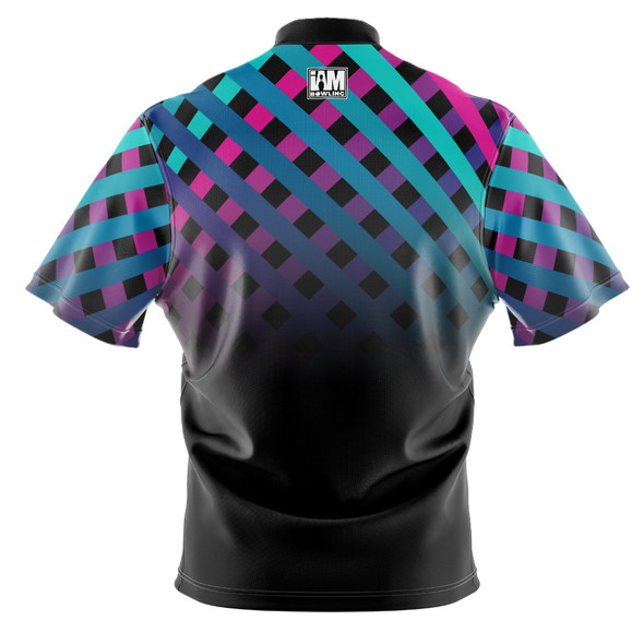 Build Your Own Gradient Gingham Bowling Jersey