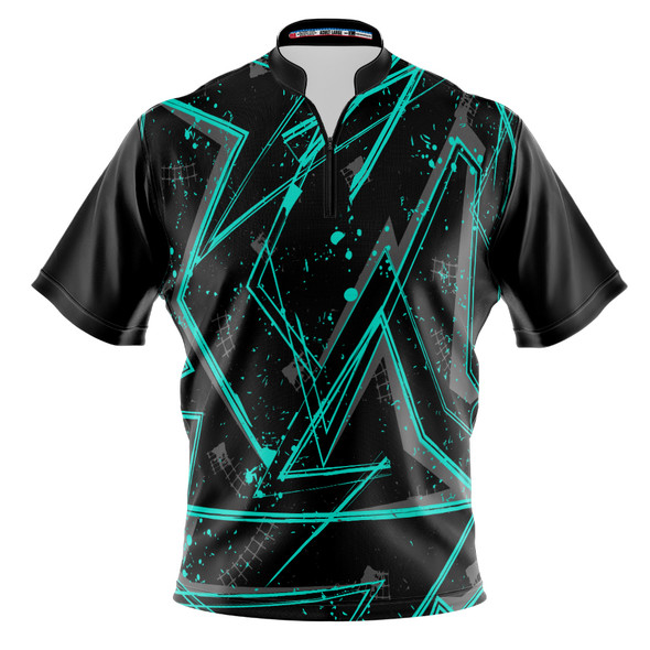 Build Your Own Teal Blitz Matrix Bowling Jersey