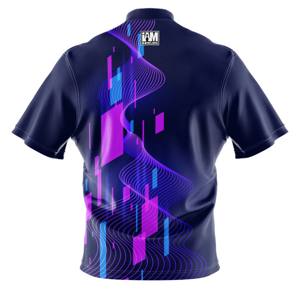 Build Your Own Quantum Glitch Bowling Jersey