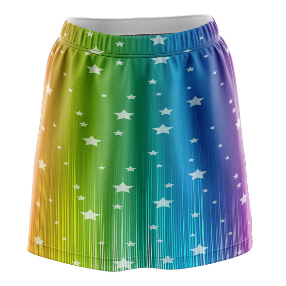 Rainbow Stars Skirt