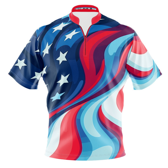Build Your Own Groovy Stars & Stripes Bowling Jersey