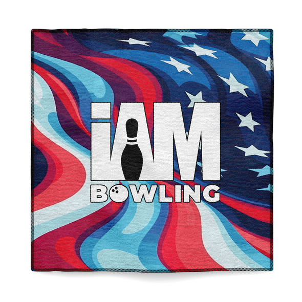 Groovy Stars & Stripes Microfiber Towel