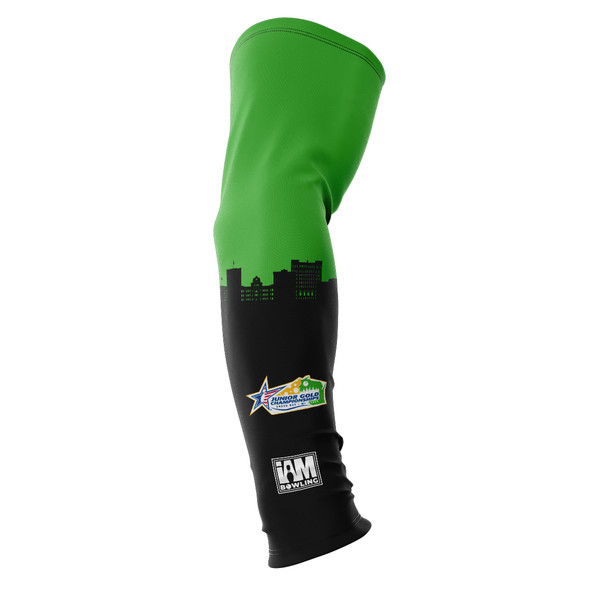 Official Junior Gold 2025 Green Arm Sleeve