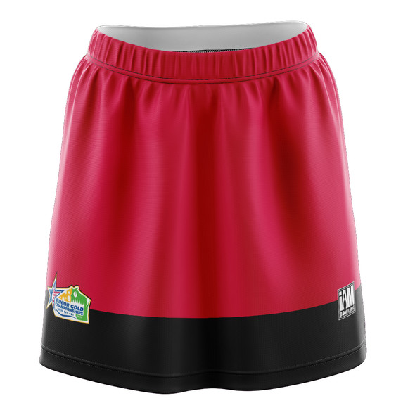 Official Junior Gold 2025 Red Skirt