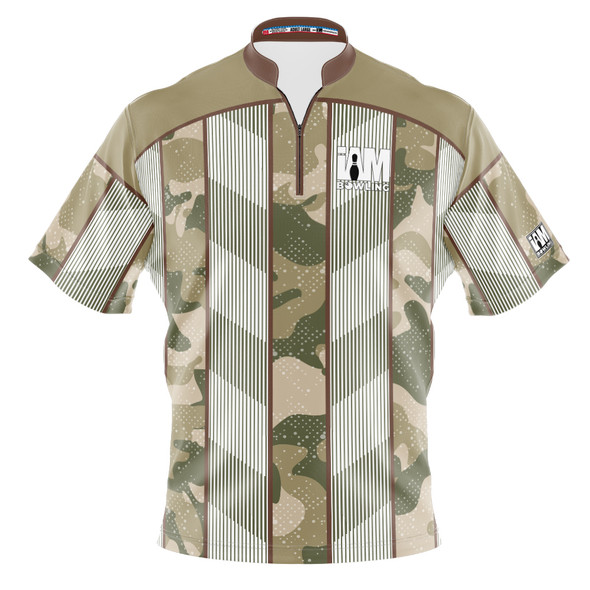 Signature Striped Army Camo Bowling Jersey