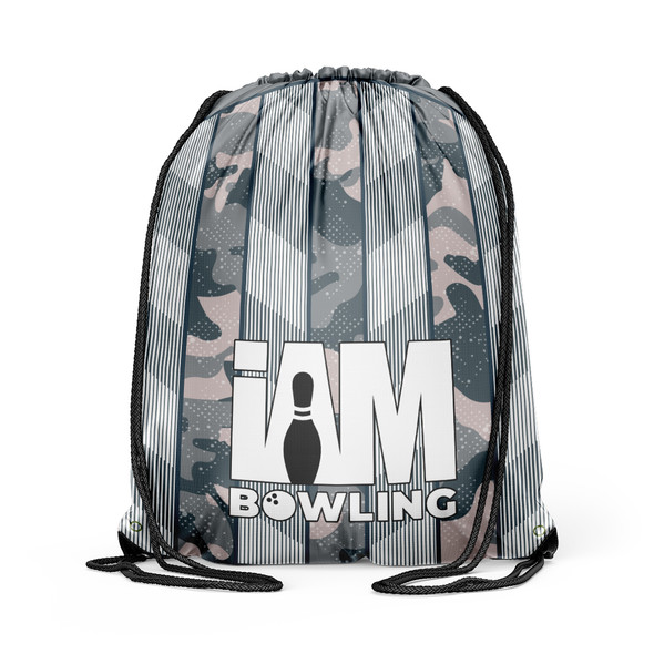 Striped Airforce Camo Drawstring Backpack