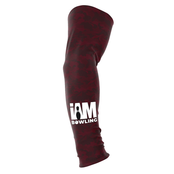 Burgundy Camo Arm Sleeve