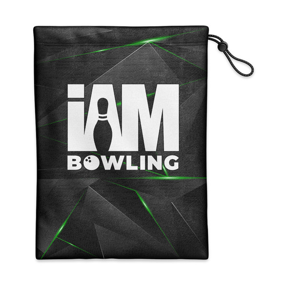 Emerald Fragments Shoe Bag