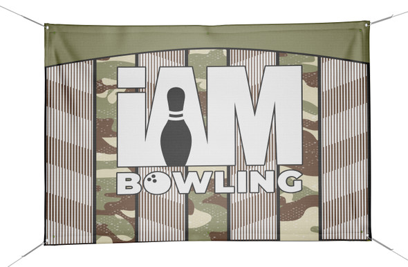 Striped Coast Guard Camo Banner