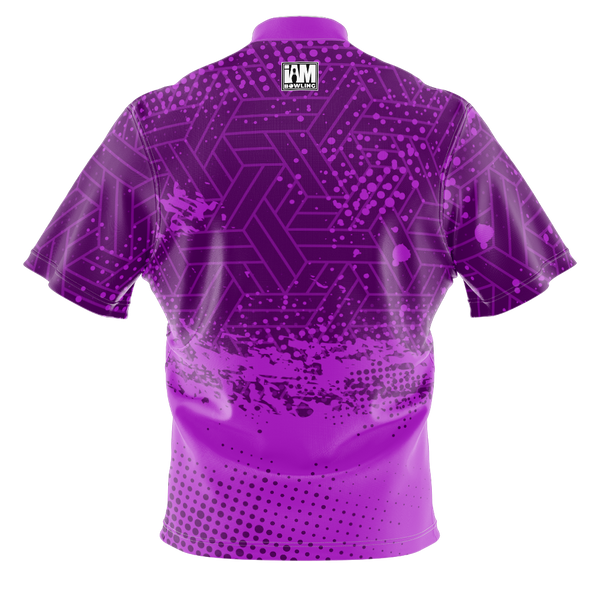 Build Your Own Plum Prism Bowling Jersey