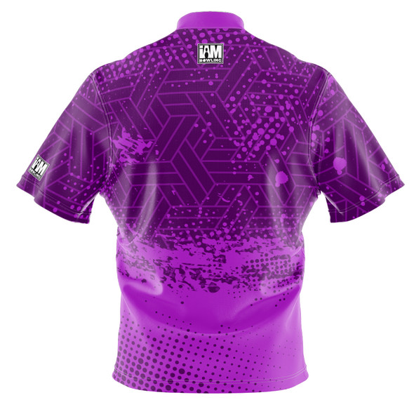 Express Plum Prism Bowling Jersey