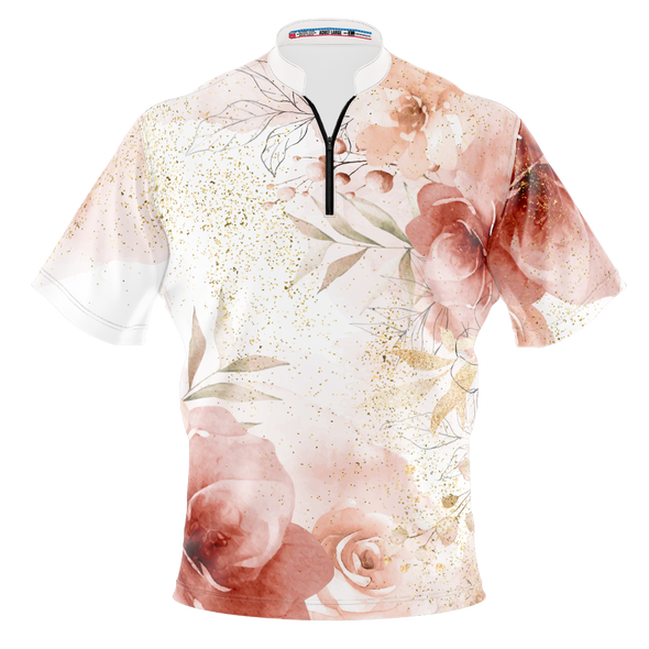 Build Your Own Champagne Rose Bowling Jersey