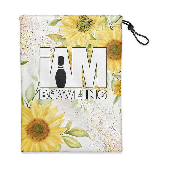 Golden Sunflower Shoe Bag