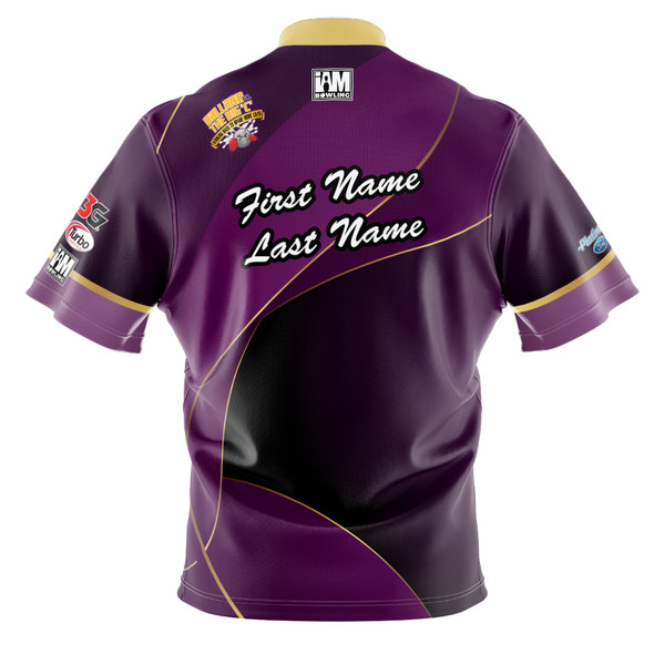 Signature 2025 Ballard vs the Big "C" Purple Cascade Bowling Jersey