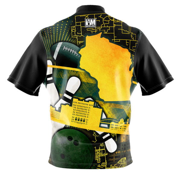 Official Junior Gold 2025 Green Bay Bowling Jersey