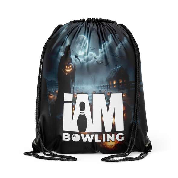 Pumpkin Reaper Drawstring Backpack