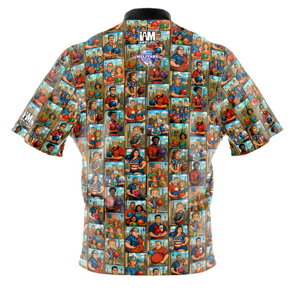 Express MTC Bowler Collage Bowling Jersey