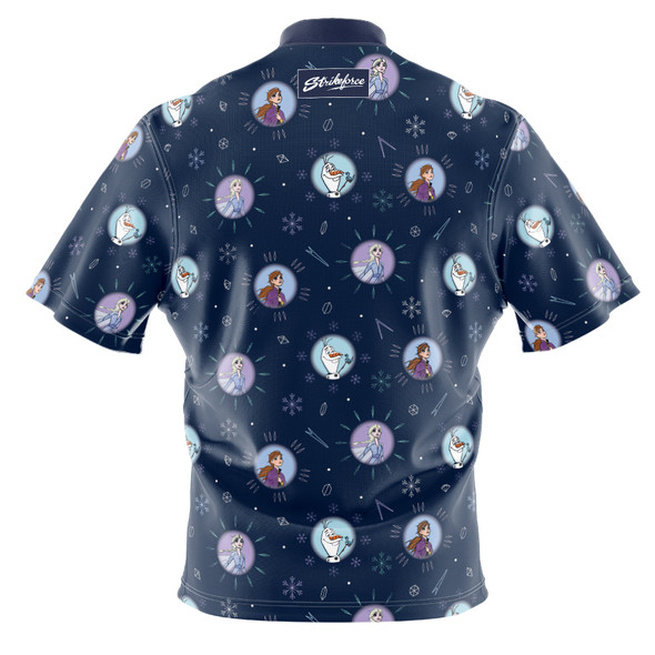 Express Disney Frozen Repeating Pattern Bowling Jersey