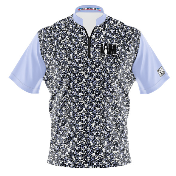 Signature Blue Bloom Bowling Jersey