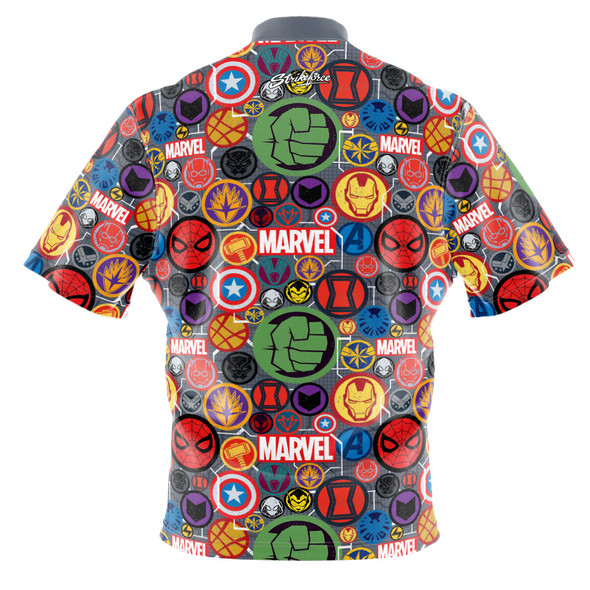 Signature Marvel Icons Repeating Bowling Jersey