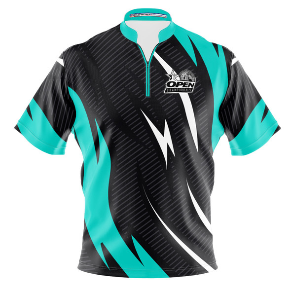 2026 USBC Open Championship Blue Night Runner Bowling Jersey