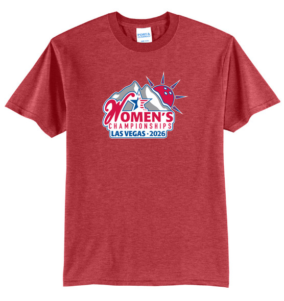 2026 USBC Women's Championships Full Color Logo Tees - 28 colors