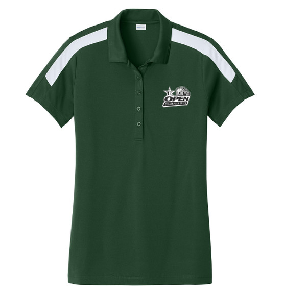 2026 USBC Open Championship Black Logo Women's Competitor Polo