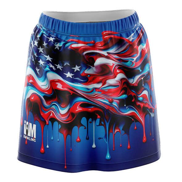 Old Glory Paint Drip Skirt