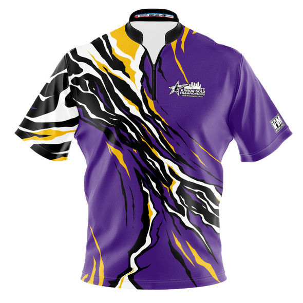 2026 Jr Gold Championship Vikings Glacier Bowling Jersey
