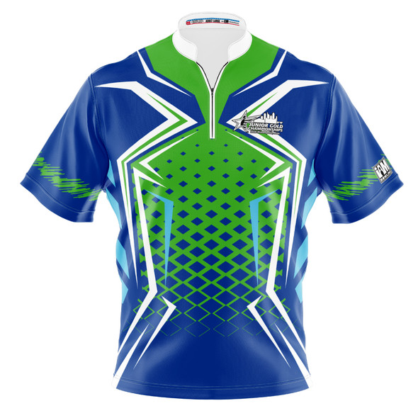 2026 Jr Gold Championship Timberwolves Tribal Bowling Jersey