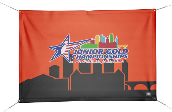 2026 Junior Gold Championships Orange Banner