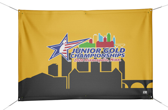 2026 Junior Gold Championships Gold Banner