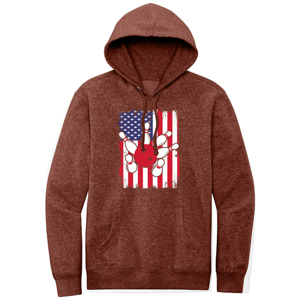 Patriotic Pin Splatter Logo Hoodie - 18 Colors