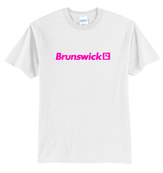 Brunswick Pink Logo Tee