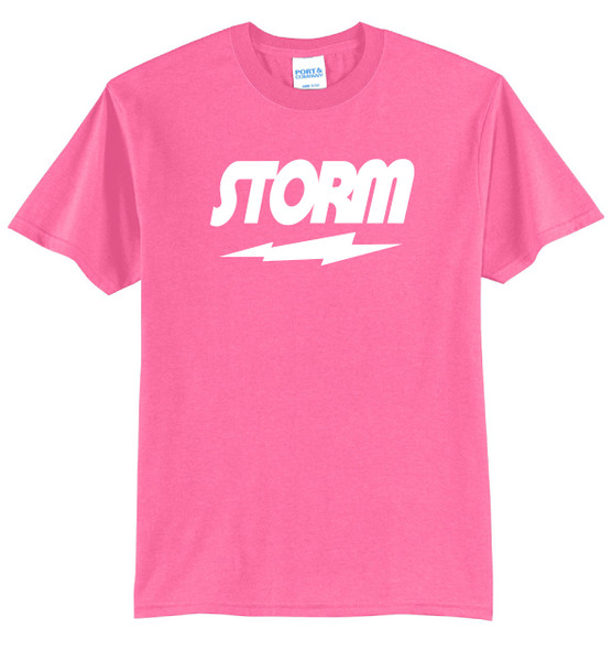 Storm White Logo Tee