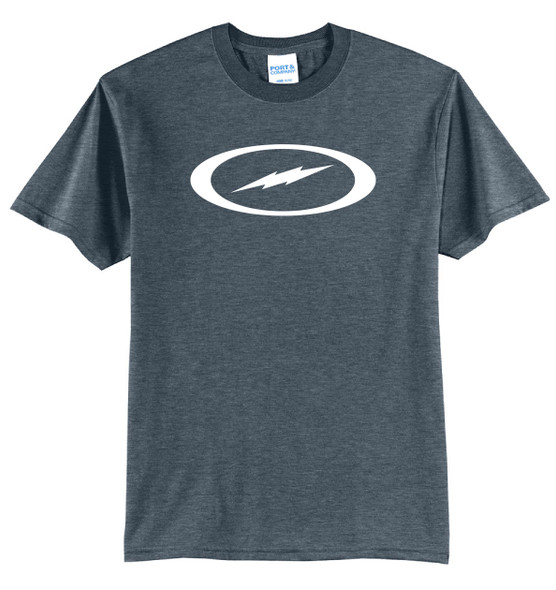 Storm Bolt White Logo Tee