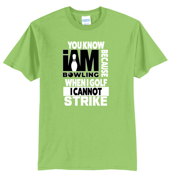 I AM Bowling™ Bowling vs Golfing Tee