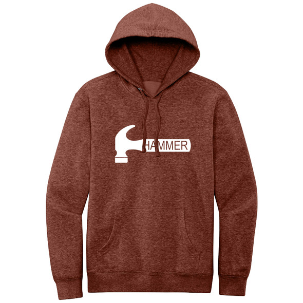 Hammer White Logo Hoodie