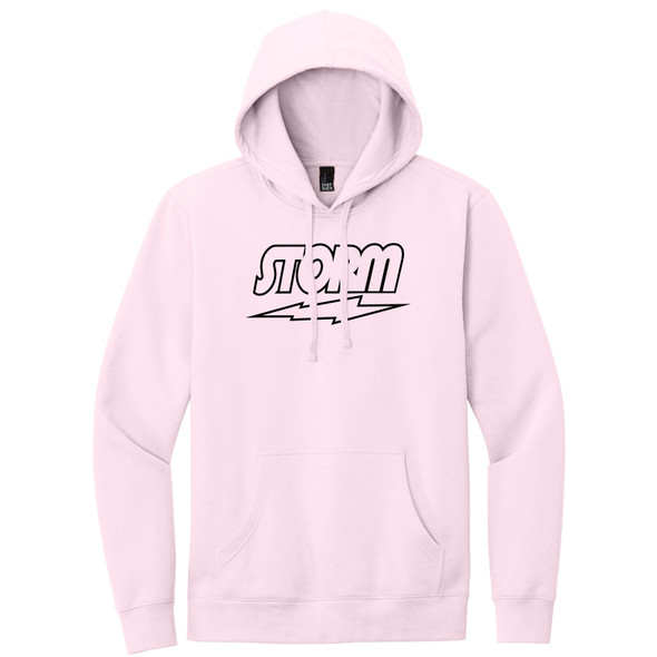 Storm Black Outline Logo Hoodie