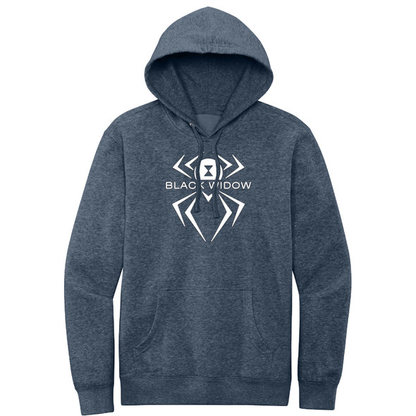 Hammer Black Widow White Logo Hoodie
